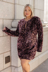 All That Glitters Sequin Dress