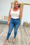 Judy Blue  Amanda High Rise Pull on Release Hem Skinny Jeans